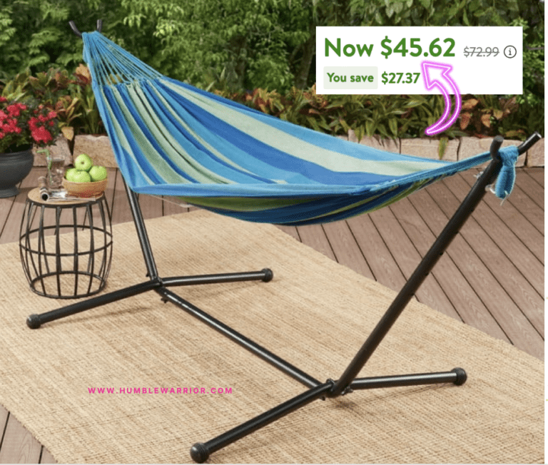 Mainstays Hammock & Stand!